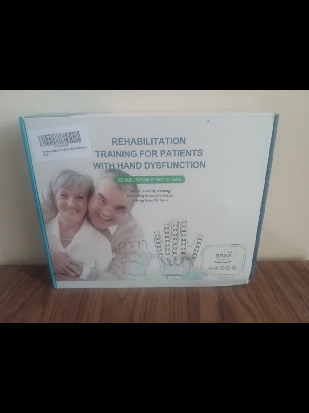 Rehabilitation Training for Patients with Hand Dysfunction - White/Teal Box